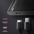 AXAGON EE25-A6M Bezśrubowa aluminiowa obudowa zewnętrzna USB 3.2 Gen 1 - SATA 6G dla 2.5" SSD/HDD