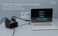i-tec !i-tec USB-C/USB-A Metal Charging + data HUB 15W per port 10x USB-C