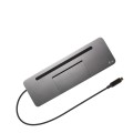 i-tec Stacja dokująca USB-C Metal Ergonomic 4K 3x Display Docking Station Power Delivery 85 W + i-tec Universal Charger 100 W