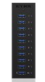 IcyBox IB-AC6110 Aktywny 10-portowy Hub