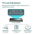 TP-LINK Switch SG1210MPE  Smart 8GE PoE+ 1GE 1SFP