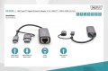 Digitus Karta sieciowa przewodowa USB 3.1 Typ C + USB A do 1x RJ45 2.5 Gigabit Ethernet 10/100/1000/2500Mbps