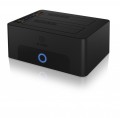 IcyBox Stacja dokująca/klonująca IB-1232CL-U3 2x2,5" lub 3,5"  SATA HDD, UASP & SATA III ( 6GBits/s )