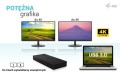 i-tec Stacja dokująca USB 3.0 / USB-C / Thunderbolt, 3 x 4K Gen 2 + zasilanie 100 W