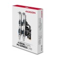 AXAGON PCEA-S4N Kontroler PCIe 4x port szeregowy RS232 250 kbps, w zestawie SP & LP