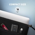AXAGON ADM2-AM Adapter USB3.2 Gen 2 M.2 NVMe/SATA SSD 10Gbps 10cm USB-A cable