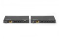 Digitus Przedłużacz/Extender KVM HDMI+USB HDBaseT 70m 4K30Hz HDCP 2.2 PoC (Power over Cable) audio IR zestaw