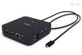 i-tec Stacja dokująca USB-C DP Dual HDMI Power Delivery 100W + Uniwersalna Ładowarka 100W