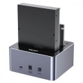 Unitek Stacja klonująca dyski 2x 2,5/3,5; CLONE; USB-C 10 Gbps