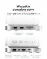 IcyBox Stacja dokująca IB-DK100 Mac Mini M4 7 w 1 z M.2 NVMe Slot