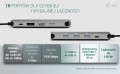 i-tec Stacja dokująca USB-C Meatl Nano 3x Display DP HDMI Power Delivery 100 W