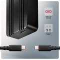 AXAGON EEM2-40G Obudowa zewnętrzna aluminiowa USB4 Gen 3x2 M.2 SSD NVMe 40Gbps passive, USB-C cable, silicon sleeve