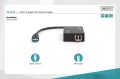 Digitus Karta sieciowa przewodowa USB 3.0 A do RJ45 Gigabit SFP Ethernet 1 Gbps Fiber Chipset RTL8153