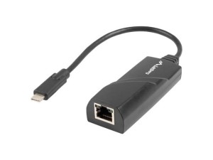 Lanberg Karta sieciowa USB-C 3.1 1X RJ45   1GB NC-1000-02