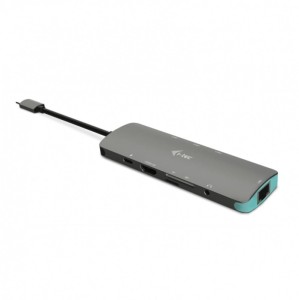 i-tec USB-C Metal Nano Stacja Dokująca 3x Display 2x DP 1x HDMI LAN Power Delivery 100 W