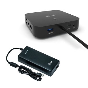 i-tec Stacja dokującą USB-C Dual Display Docking Station Power Delivery 100 W + i-tec Universal Charger 100 W