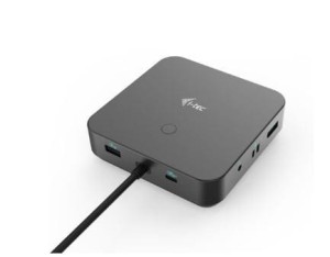 i-tec Stacja dokująca USB-C HDMI Dual DP Docking Station Power Delivery 100 W + i-tec Universal Charger 100 W
