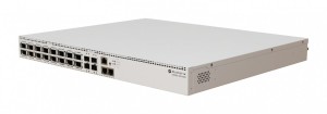 MikroTik Przełącznik CRS520-4XS-16XQ-RM zarządzalny 16x  QSFP28, 4x SFP28, 2x 10GE