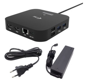 i-tec Stacja dokująca USB-C 2x HDMI Dock PD + Ładowarka 100W