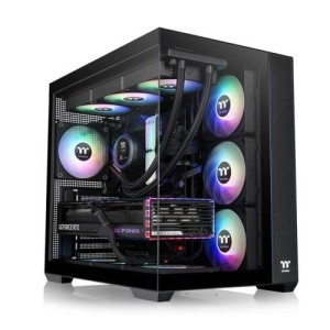 Thermaltake Obudowa - View 380 TG ARGB - Black