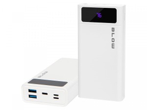 BLOW PowerBank PB20E QC+PD 20W 20000mAh+lightning Biały