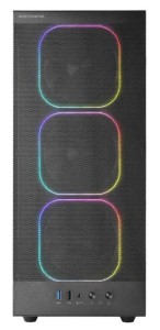 TACENS Obudowa MARS MC-NEBULA BLACK ATX 4xARGB fans