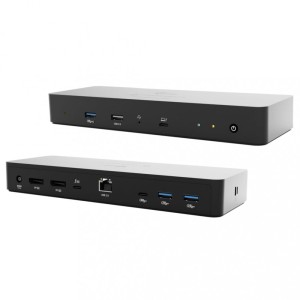 i-tec Stacja dokująca Thunderbolt 4 Intelligent Dual Display Power Delivery 90W 2x DP Video TB AUDIO LAN  USB-A 10Gbps USB-C 10 Gbps Kensington lock
