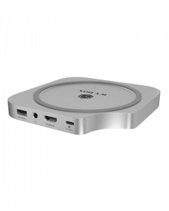 IcyBox Stacja dokująca IB-DK100 Mac Mini M4 7 w 1 z M.2 NVMe Slot