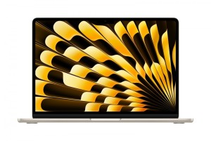 Apple MacBook Air 13.6 cala: M5 10/10, 24GB, 512GB SSD, bez zasilacza, US - Księżycowa poświata