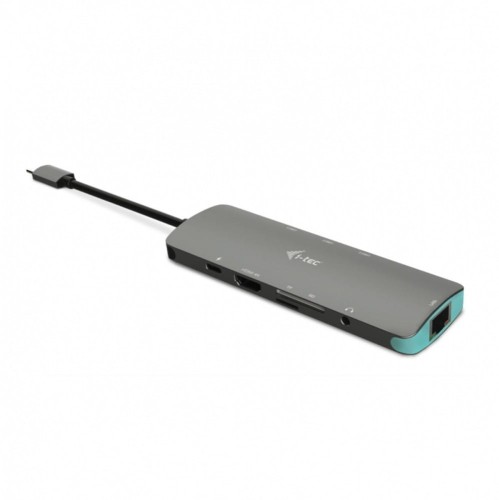 i-tec USB-C Metal Nano Stacja Dokująca 3x Display 2x DP 1x HDMI LAN Power Delivery 100 W