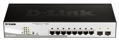D-Link Przełącznik DGS-1210-08P Switch 8GE PoE 2SFP