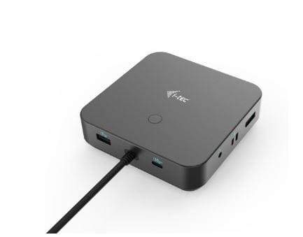 i-tec Stacja dokująca USB-C HDMI Dual DP Docking Station Power Delivery 100 W + i-tec Universal Charger 100 W