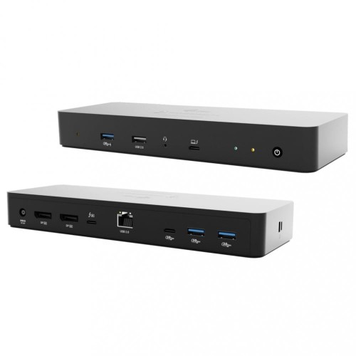 i-tec Stacja dokująca Thunderbolt 4 Intelligent Dual Display Power Delivery 90W 2x DP Video TB AUDIO LAN  USB-A 10Gbps USB-C 10 Gbps Kensington lock