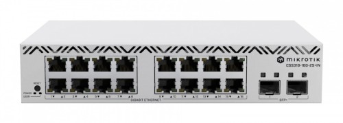 MikroTik Przełącznik Smart CSS318-16G-2S+IN 16x GE, 2x SFP+
