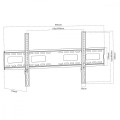 Maclean Uchwyt do TV 43-120'' 120kg MC-420 VESA800x400