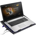 YENKEE Podświetlana podkladka chlodząca pod notebook  YSN 120