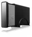 IcyBox Obudowa IB-382H-C31 2,5/3,5 HDD z wbudowanym HUB 1xUSB-C, 2xUSB -A,  12V2A