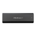 Qoltec Obudowa | kieszeń do dysków M.2 SATA SSD | NGFF | USB typ C