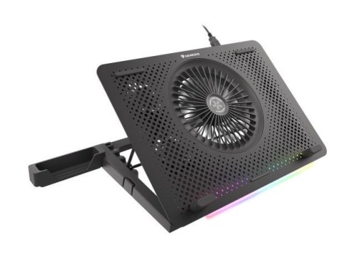 Natec Podstawka pod notebook Genesis Oxid 450 RGB  15.6''