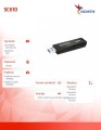 Adata Dysk SSD zewnętrzny SC610 500G USB3.2A Gen2 czarny