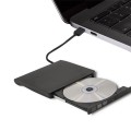 Qoltec Nagrywarka DVD-RW zewnętrzna | USB 3.0 | Czarna