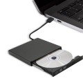 Qoltec Nagrywarka DVD-RW zewnętrzna | USB 2.0 | Czarna
