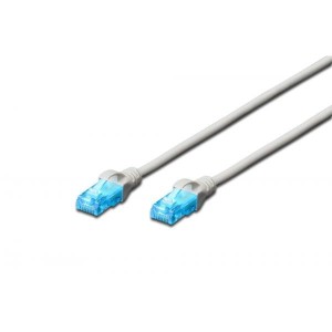 Digitus Patch cord U/UTP kat.5e PVC 5m szary