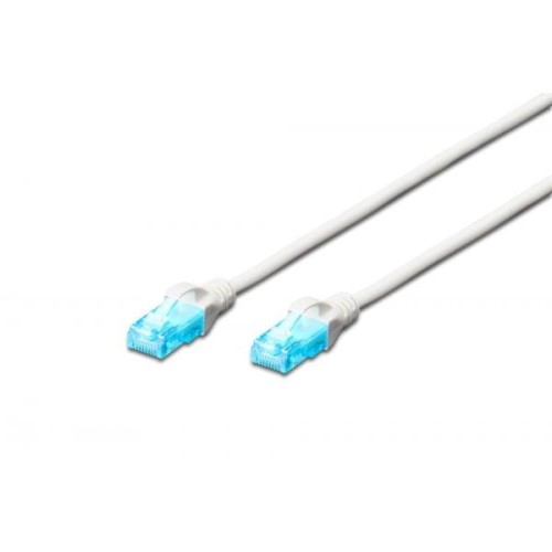 Digitus Patch cord U/UTP kat.5e PVC 1m szary
