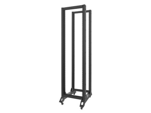 Lanberg Stojak Open Rack 42U 600x800mm czarny