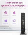 IcyBox IB-DK2241AC USB,HDMI,LAN,DVI-I,Mic