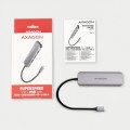AXAGON HMC-5 Wieloportowy hub 2x USB-A, HDMI, SD/microSD, USB 3.2 Gen 1, PD 100W, 20cm USB-C kabel