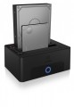 IcyBox Stacja dokująca/klonująca IB-1232CL-U3 2x2,5" lub 3,5"  SATA HDD, UASP & SATA III ( 6GBits/s )