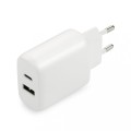 everActive Ładowarka USB/USB-C QC3.0 25W Biała