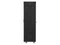 Lanberg Szafa stojąca rack 19 42U 600x600, czarna